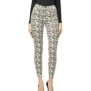 Good American- Good Legs Snake Print High Waist Sk